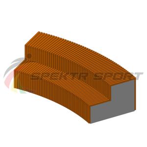 Купить Скамья "Горка" в Курске 