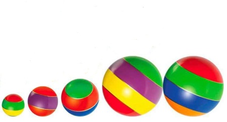 Купить Мячи резиновые (комплект из 5 мячей различного диаметра) в Курске 