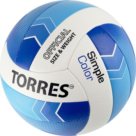 Купить Мяч волейбольный Torres Simple Color любительский р.5 в Курске 